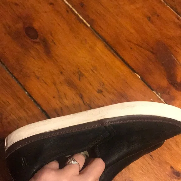 Frye Gavin Leather Slip On Skate Sneakers. - Picture 6 of 8